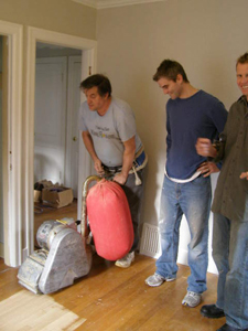 Sanding Hardwood